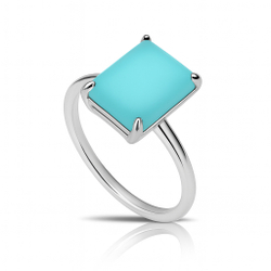 Кольцо Perfect с халцедоном