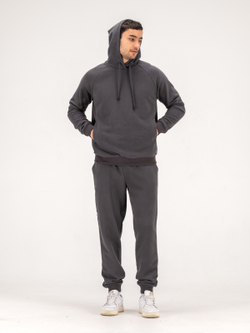 Костюм мужской спортивный (без начеса) Графит