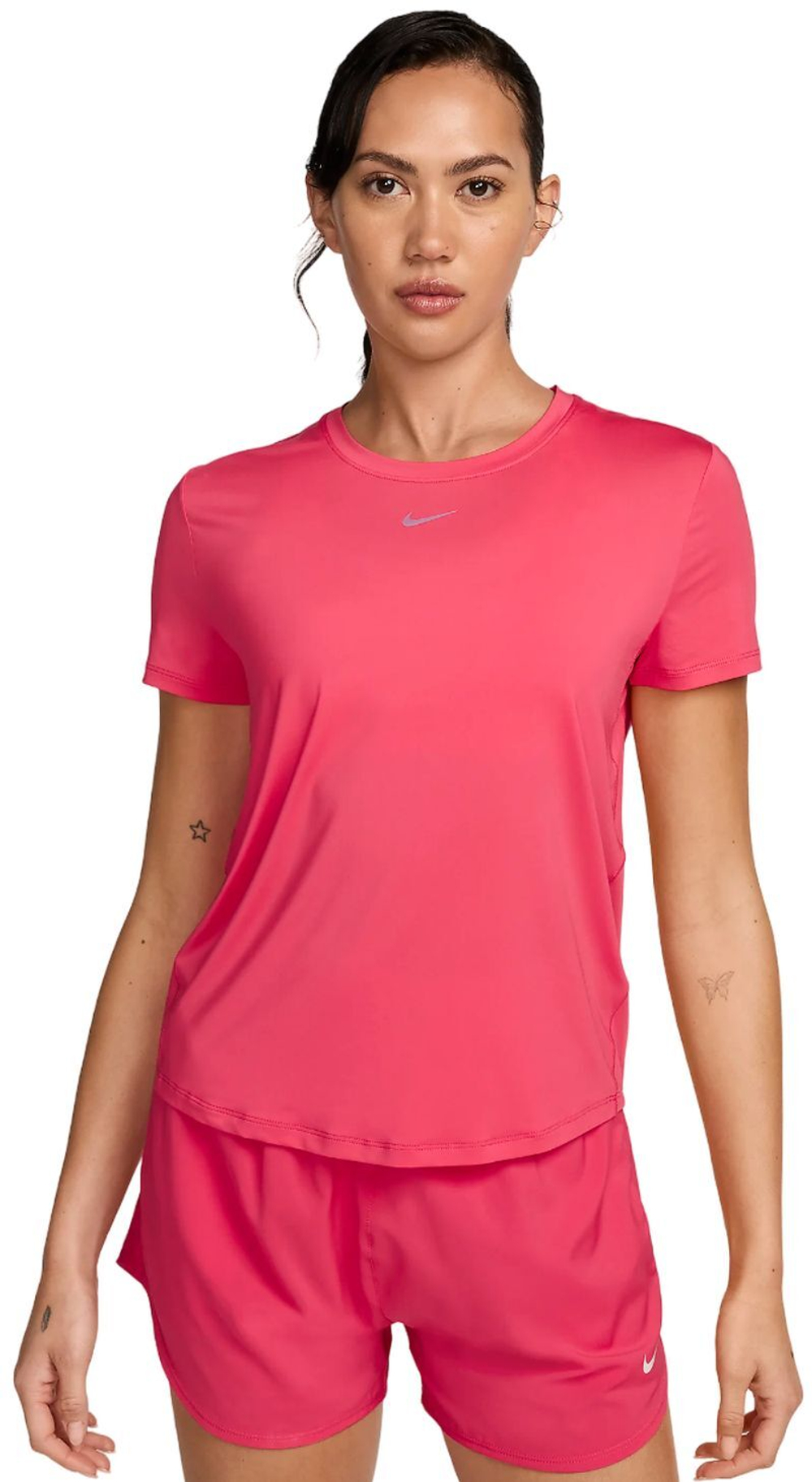 Женская теннисная футболка Nike Dri-Fit One Classic Top - Pink