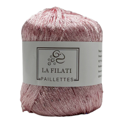 Пряжа Paillettes, 50г, 275м, 100%полиэстер (цена за 1 шт)