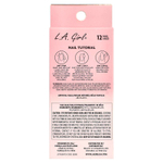 L.A. Girl, Oh So Shiny, искусственные ногти, гелевые типсы для сияния ногтей, GNT152 Wildest Dream, набор из 25 предметов