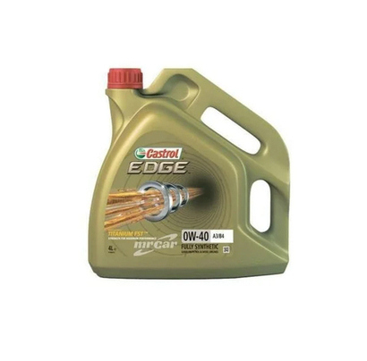 Масло Castrol EDGE Titanium FST 0W40 SM/CF A3/B3/B4 (4л) синтетика