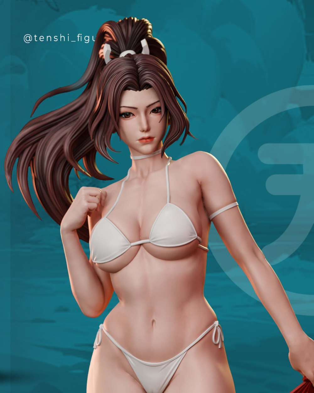 Май Сирануй Король бойцов Фатальная ярость Mai Shiranui King of Fighters Fatal Fury Фигурка