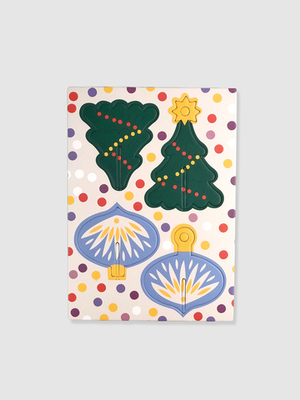 Украшения на ёлку Ёлочка и голубая игрушка