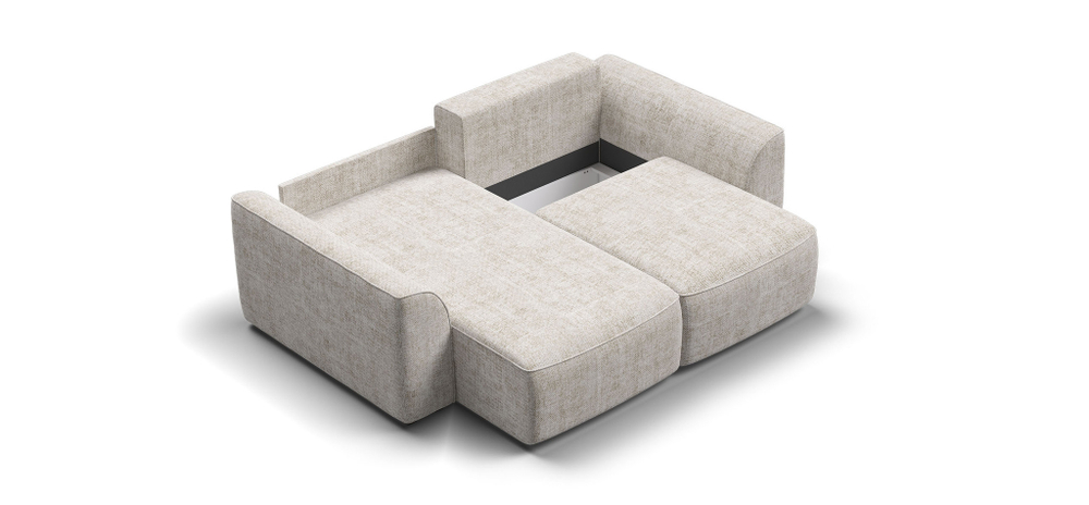 Угловой диван KING MODOOL шенилл IQ кварц