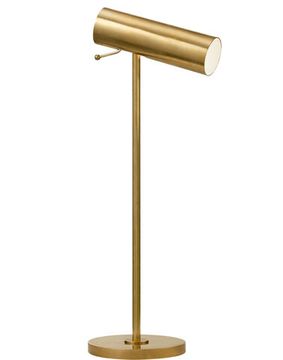 Золотая настольная лампа “Ллойд”