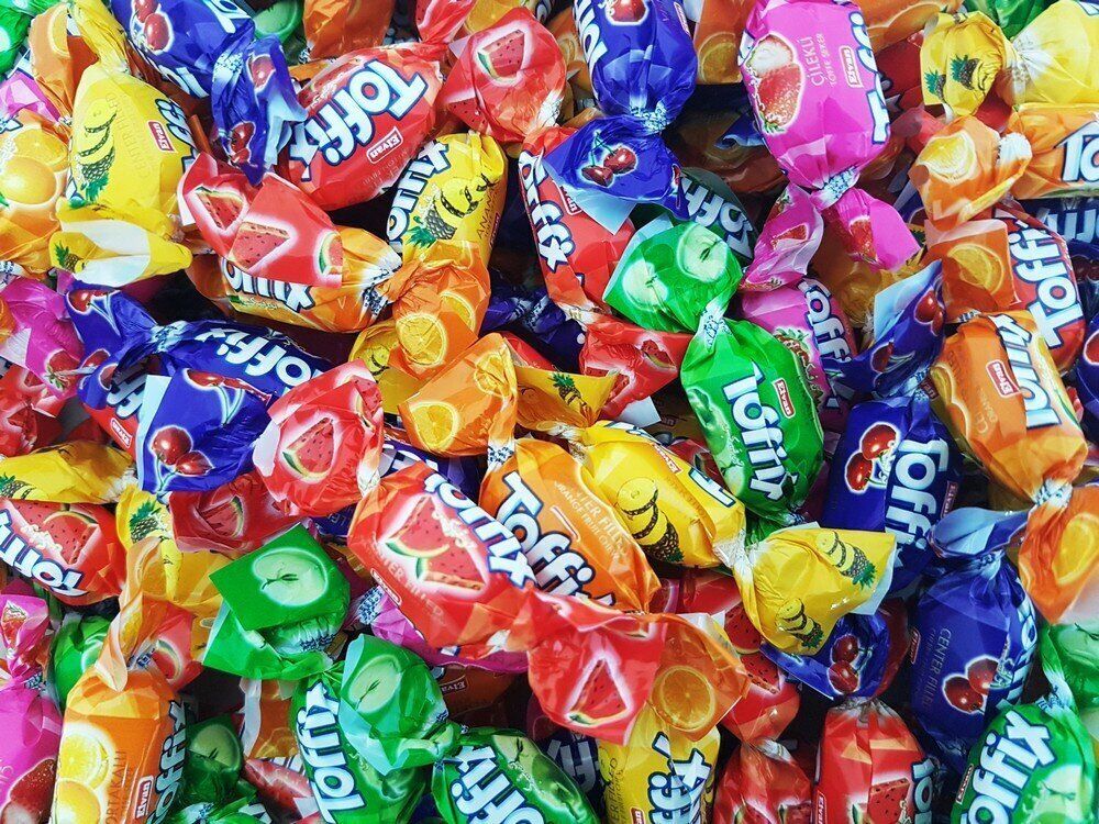 Конфеты &quot;Taffy&quot; ассорти вкусов 500 гр