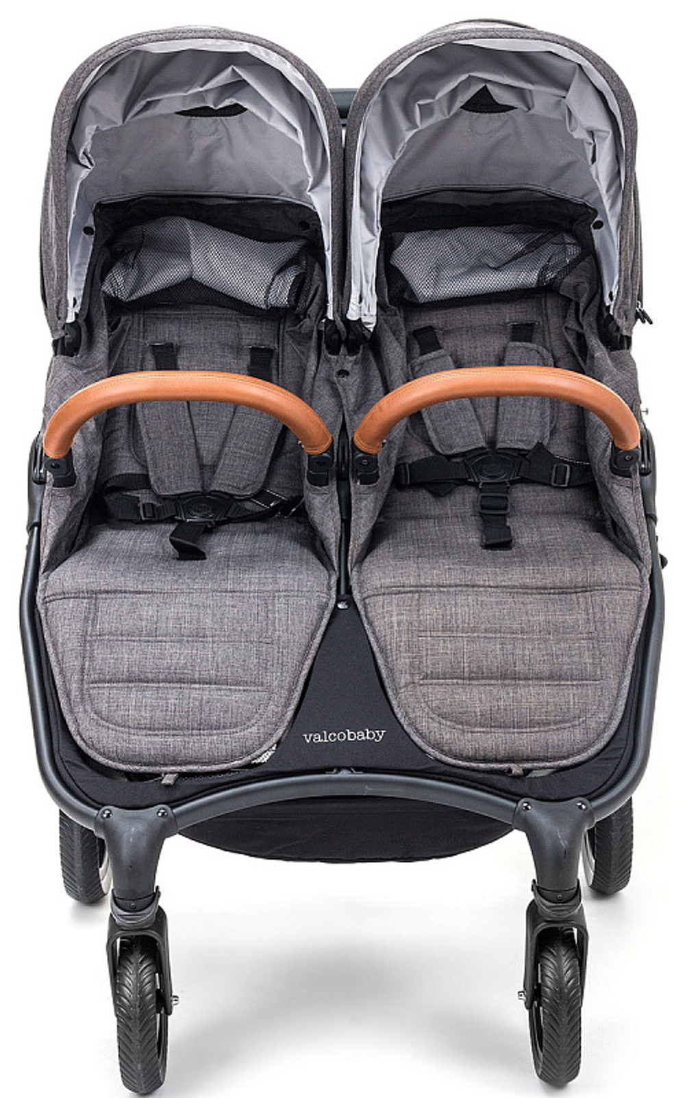 Детская коляска для двойни Valco baby Snap Duo Trend 2 в 1 Графитовый (Charcoal)