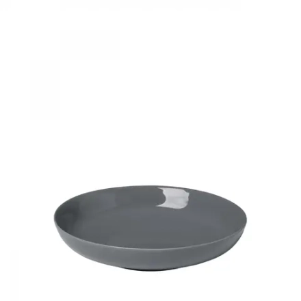 Blomus Тарелка Ro 22 см глубиной из акульей кожи
