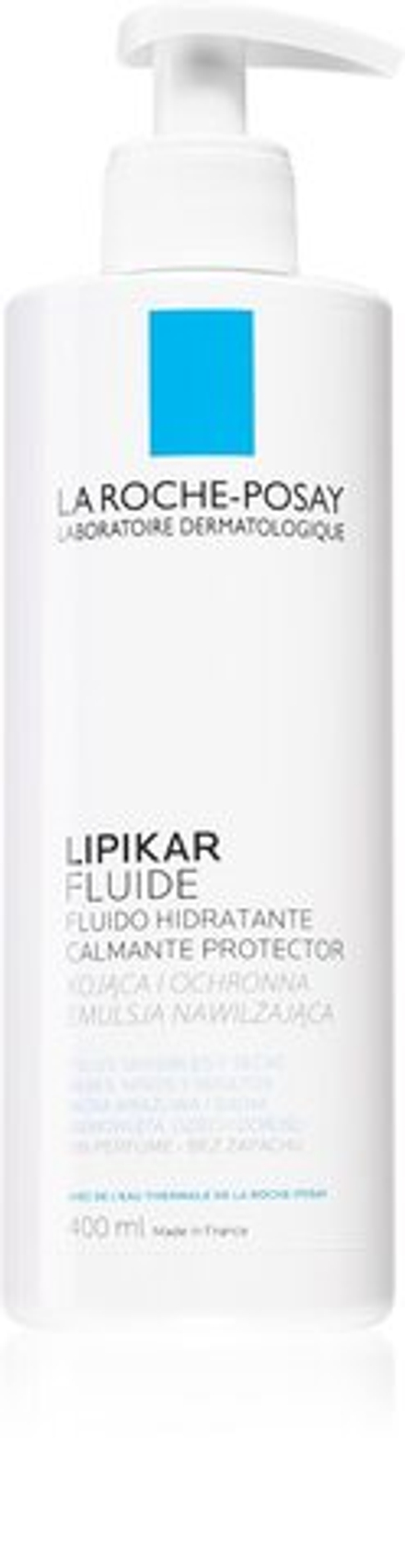 La Roche-Posay Lipikar Fluide - увлажняющий защитный флюид без парабенов /   400  ml  / GTIN 3337872420597
