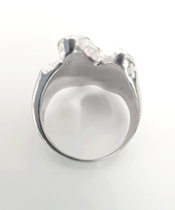 Кольцо Эстерелла, серебро 925*, родированное/Ф