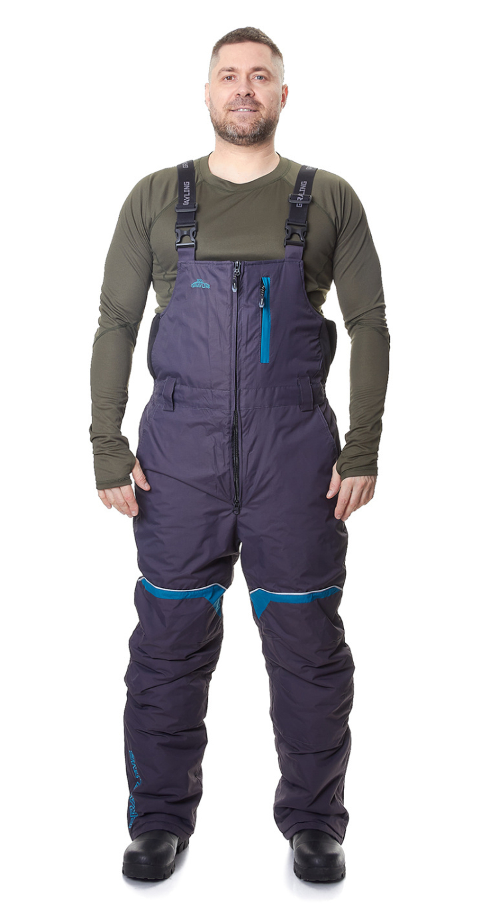 Соболь костюм для рыбалки GRAYLING, зимний -35, графит