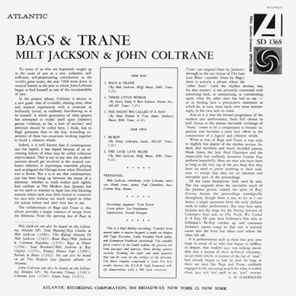 Milt Jackson & John Coltrane / Bags & Trane (LP)