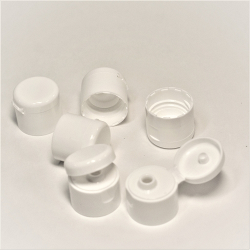 Крышка флип топ белый горло 24/410