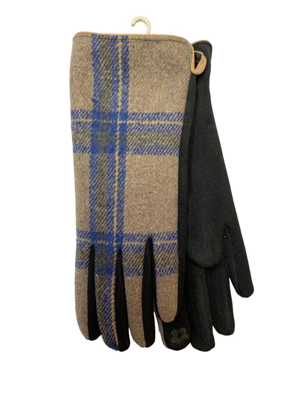 Перчатки. Женские. Материал верха: Кашемировые. Подклад: Плюш-флис.12 шт в упаковке, разные цвета.