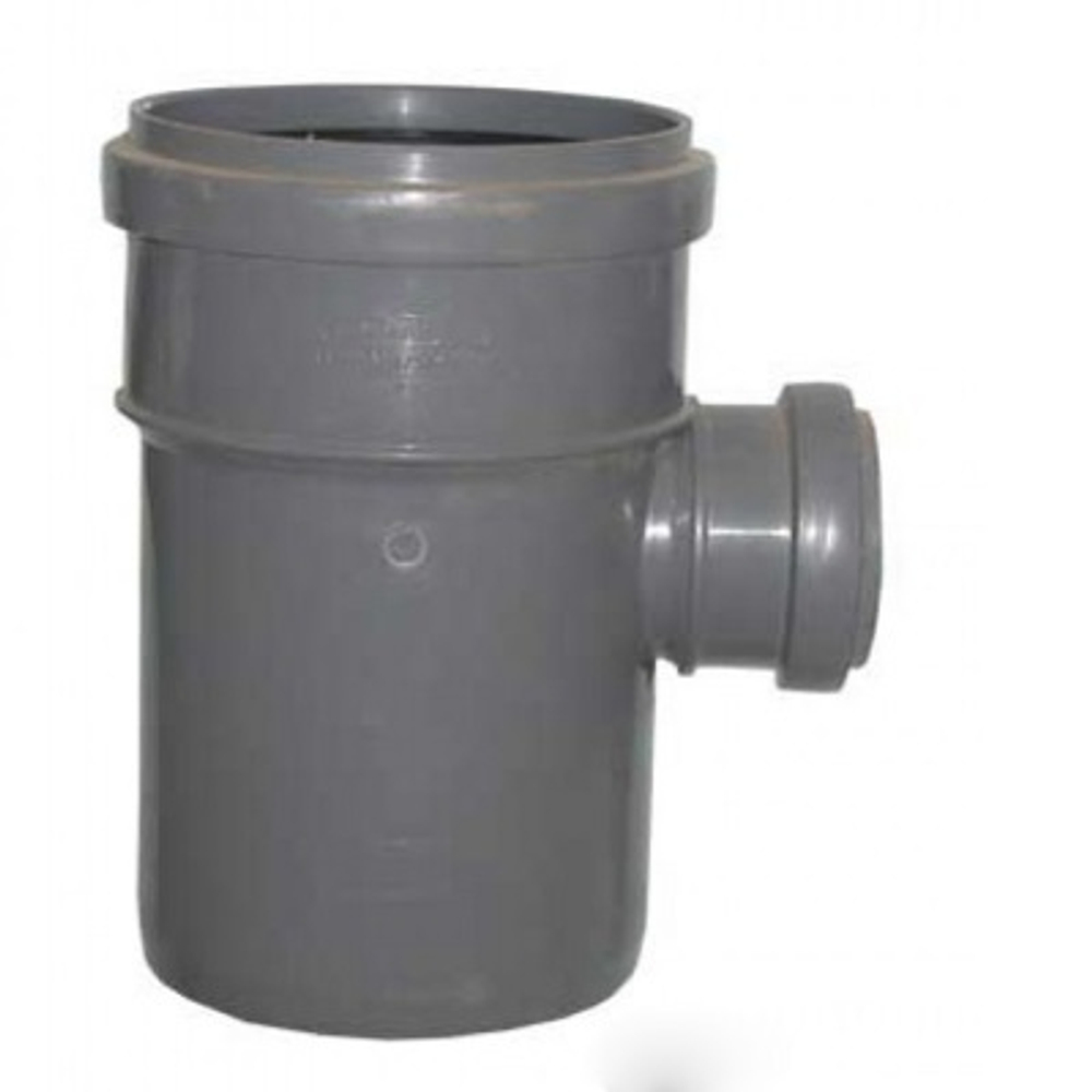 ПП Тройник канализационный серый 110х50х87