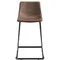 Полубарный стул Fargo, 66 см, коричневый