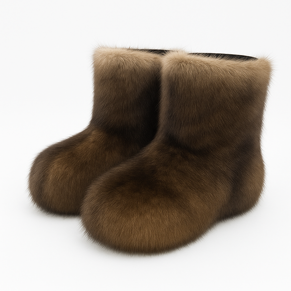 Унты короткие женские из соболя