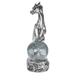 GAEM Фигурка декор в стекл шаре "Лошадь", L10 W5 H14 см, 2в.