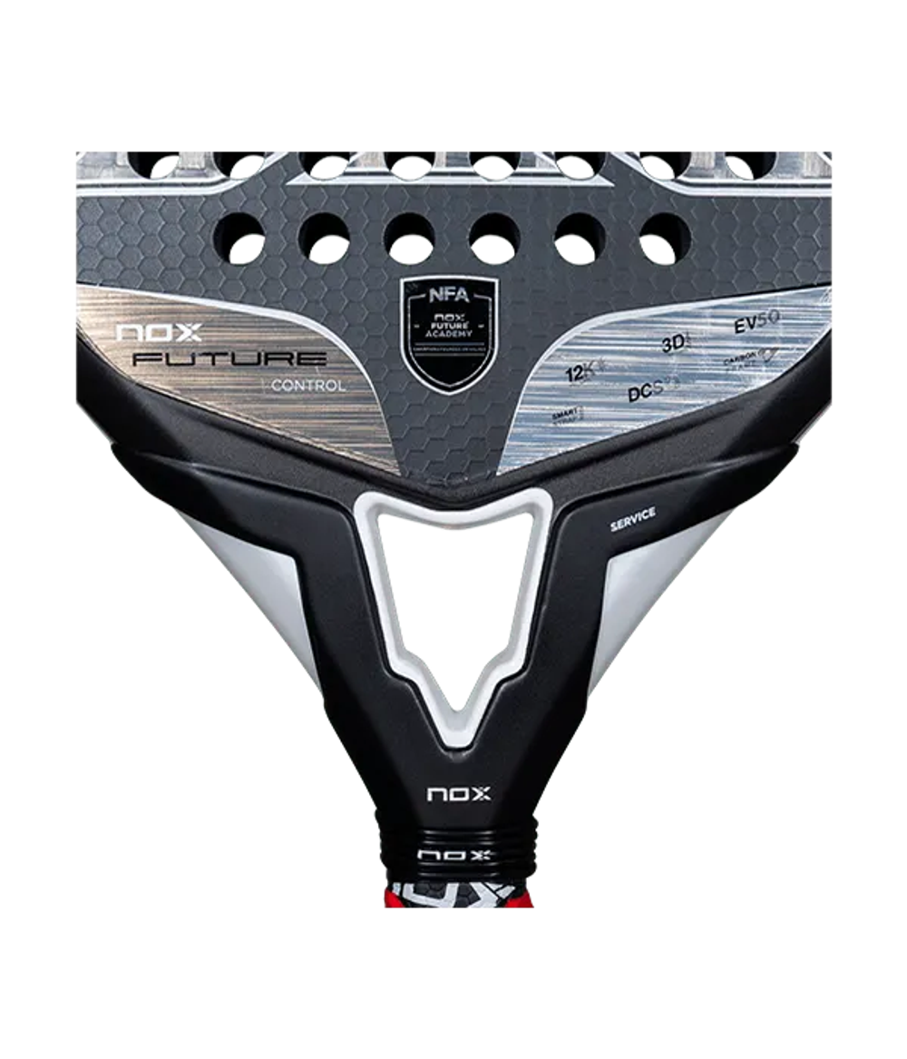 Ракетка для падел NOX Future Control 12K Alum 2025 контроль карбон