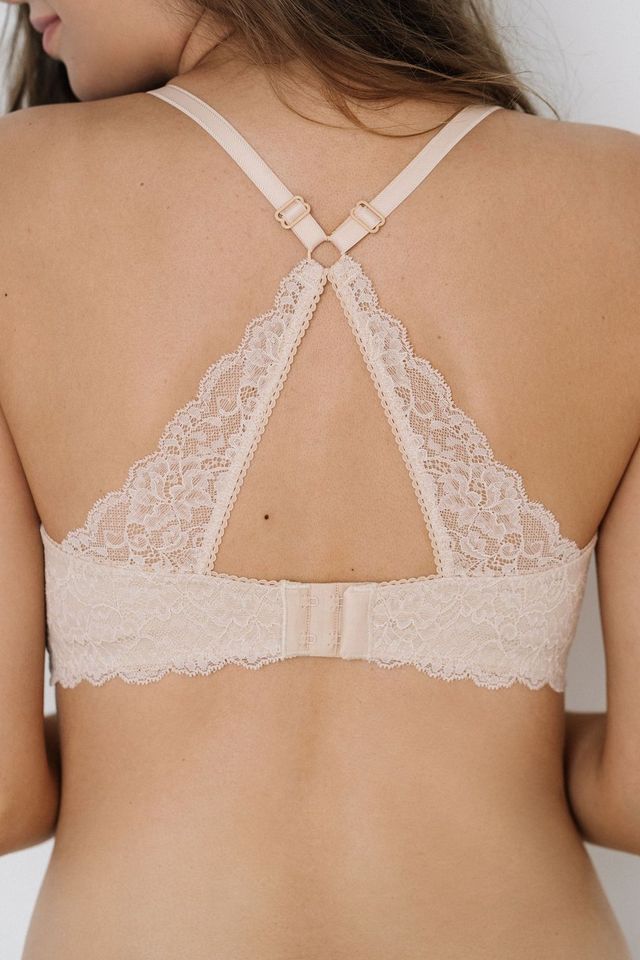 Бюстгальтер Воздушный для кормления Бежевый