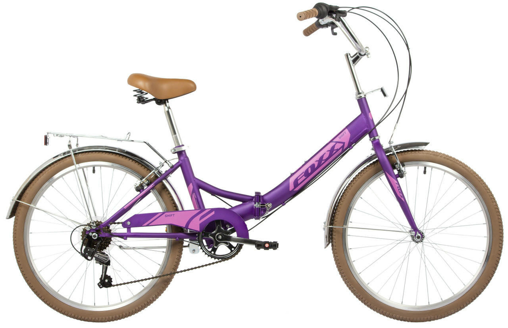 Складной велосипед FOXX Shift 6 sp, 24" (2024)