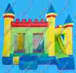 Коммерческий надувной батут "Солнечный замок" размер 4,1*3,8*4,1 м
