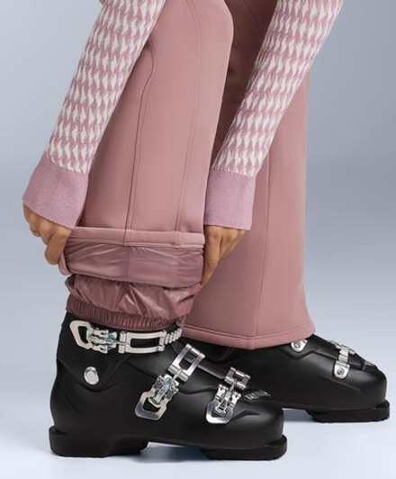 OYSHO Водонепроницаемые эластичные брюки-клеш SKI, фиолетово-розовый