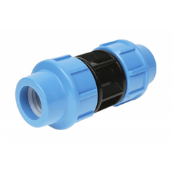 Муфта соединительная полипропиленовая Джилекс, с внутренней резьбой, 32 x 32 мм