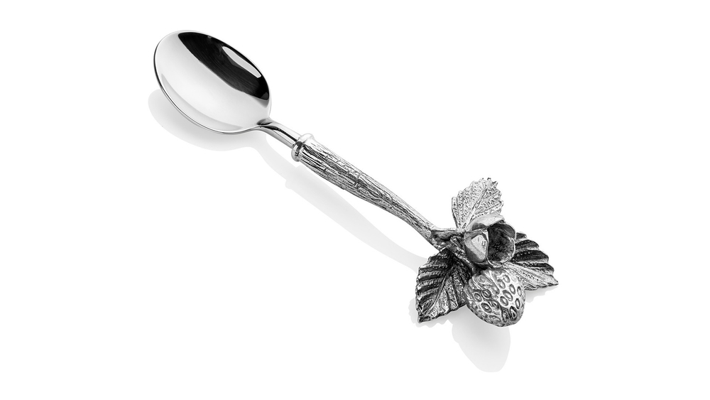 Банка для меда и джема с ложкой 360мл Vagabond House Клубника