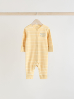 Комбинезон / Cлип для малышей Next E19-550, 3 шт., Голубой, Светло-желтый