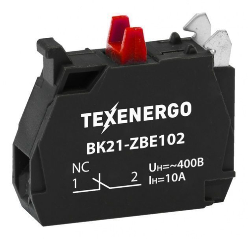 Вспомогательный блок контактов для ВК21-ZBE102 1р (1NC)