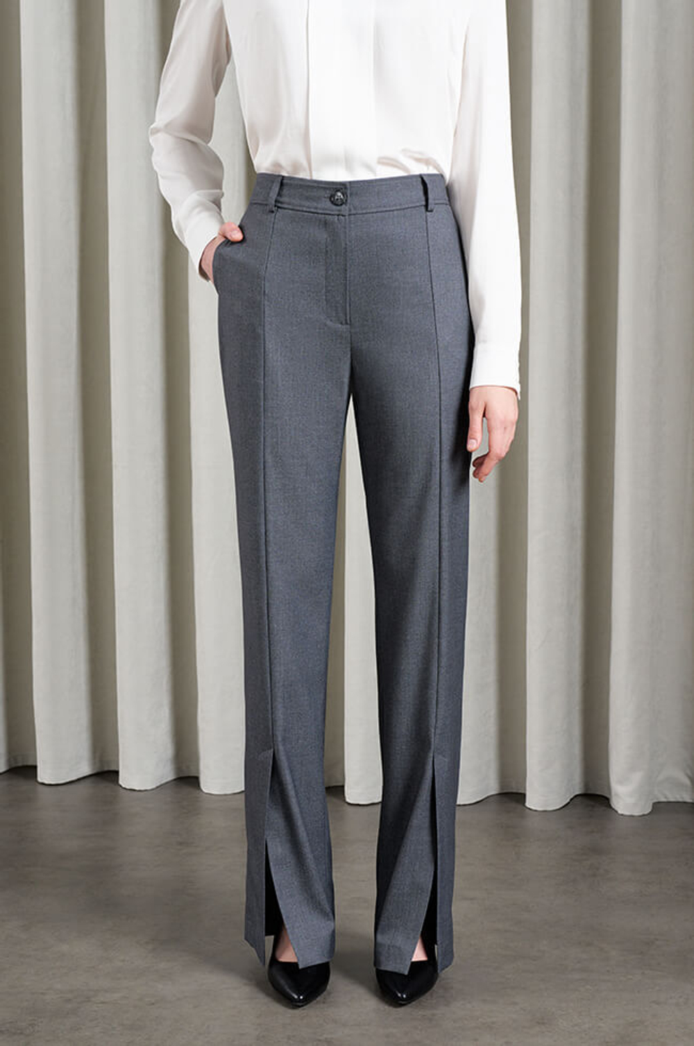 3997 Брюки женские (серый)