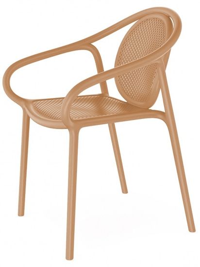 Кресло пластиковое Remind терракот Италия