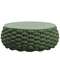 Уличный пуф-столик Pouf Ø80х30 см, зеленый