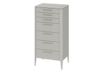 Комод Type высокии? 7 ящиков (серо-бежевый)