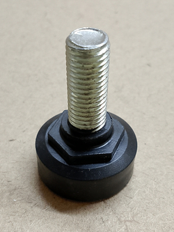 Опора регулируемая винтовая М12 для напольных шкафов, витрин, столов