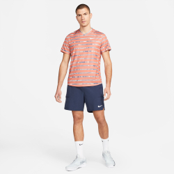 Мужское теннисное поло Nike Court Dri-Fit Victory Men - Apricot, Blue