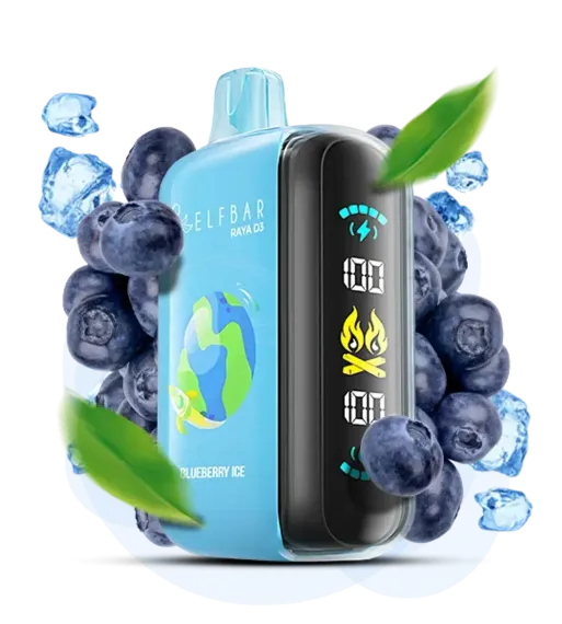 ELF BAR RAYA D3 - Blueberry Ice (5% nic)