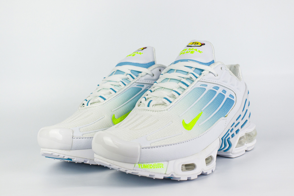 Кроссовки Nike Air Max Plus 3 Tn White / Blue