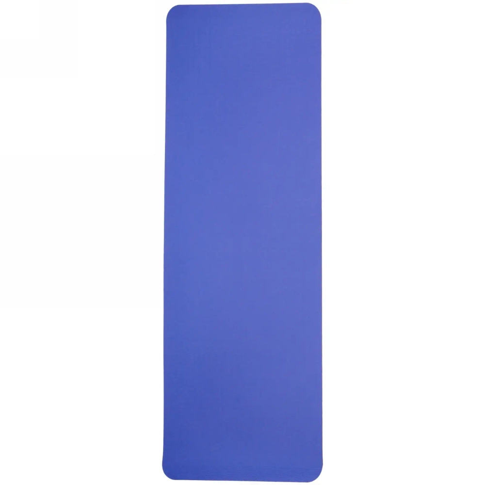 Коврик для йоги 6мм 61*183 см «Гармония» 2х сторонний, голубой/св.голубой