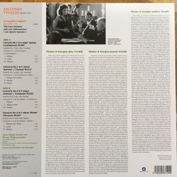 Виниловая пластинка Vivaldi Anne Sophie Mutter, Wiener Philharmoniker, Herbert Von Karajan The Four Seasons Le Quattro Stagioni Die Vier Jahreszeiten Les Quatre Saisons