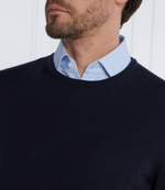 Хлопковый свитер Calvin Klein - темно-синий(K10K109474)