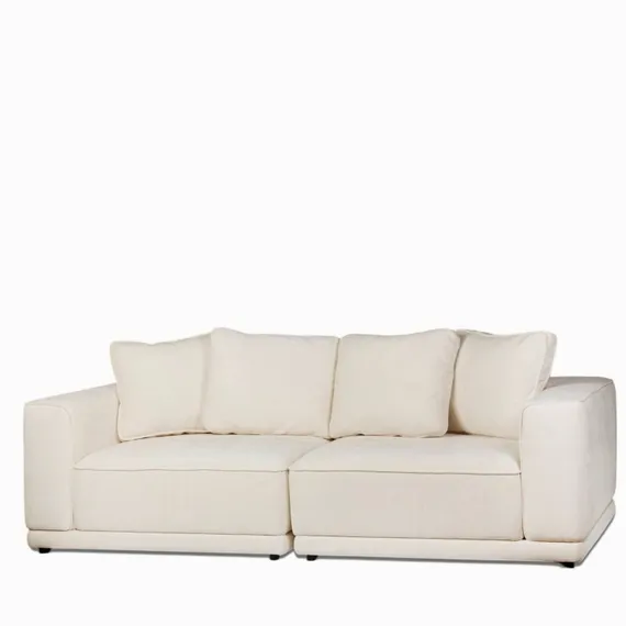 Трехместный диван Katari 250 см, молочный шенилл