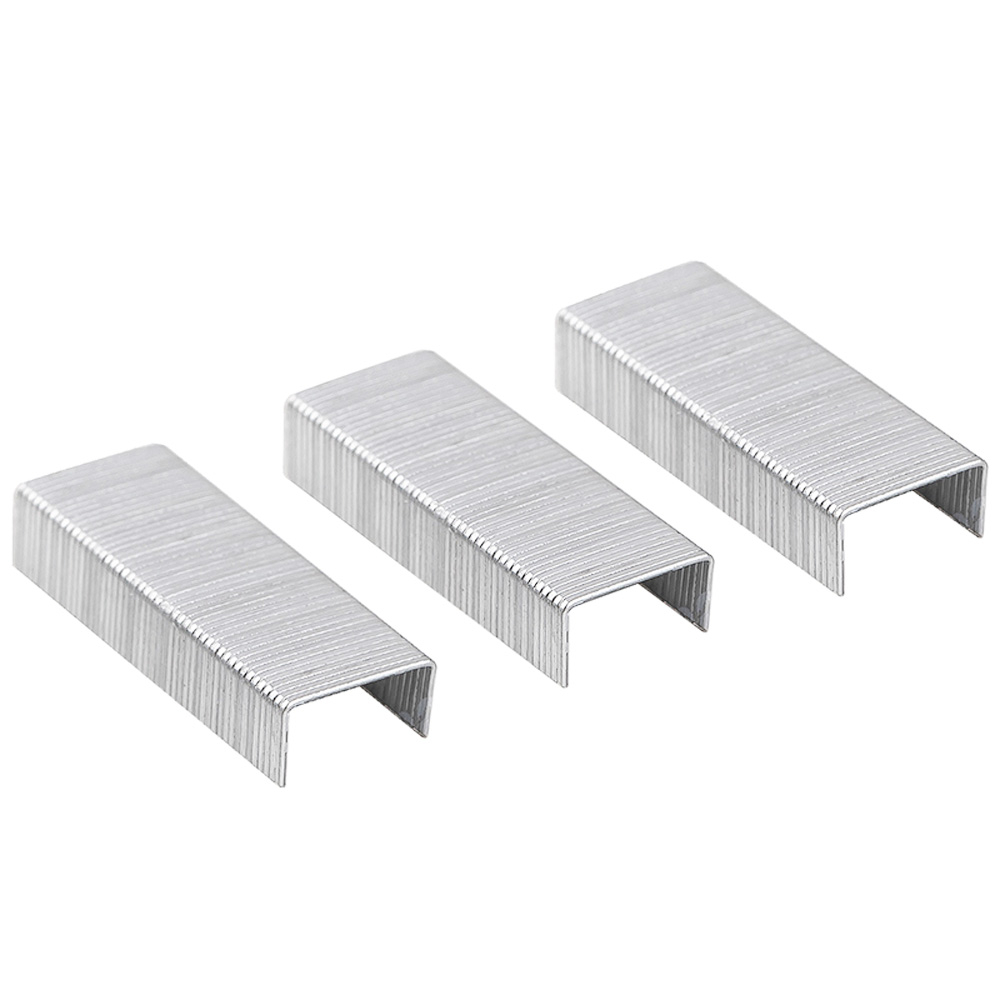 Скобы DELI для степлера №10 (15 листов), 1000 шт/кор серебро