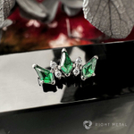 5K Rhombic Green & Crystal