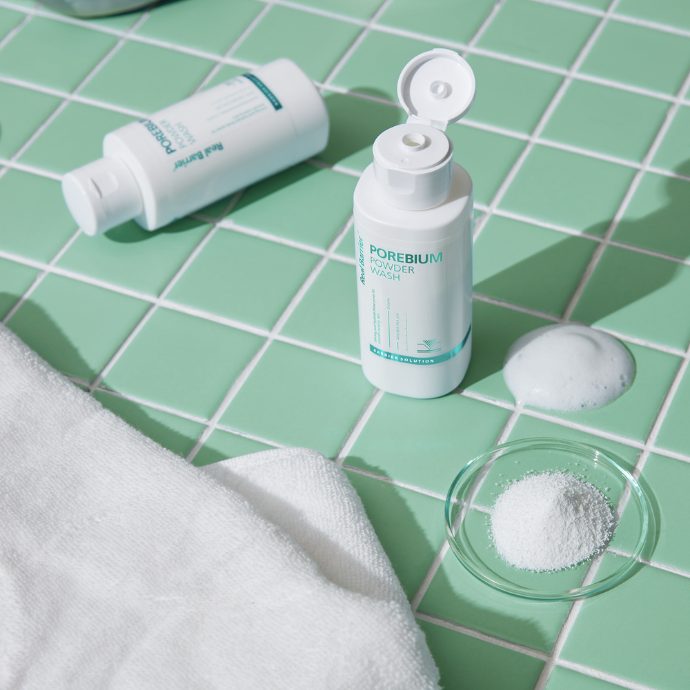 Real Barrier Энзимная пудра с комплексом кислот Porebium Powder Wash 50 гр