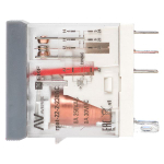 Реле промежуточное с кнопкой и мех. индикацией RPAt 22/2 8A 230В AC EKF AVERES (20.00 шт.)