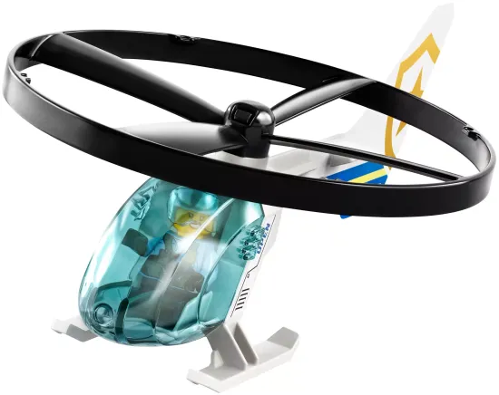 LEGO Конструктор LEGO City Police 60244 Полицейский вертолётный транспорт, 317 дет.