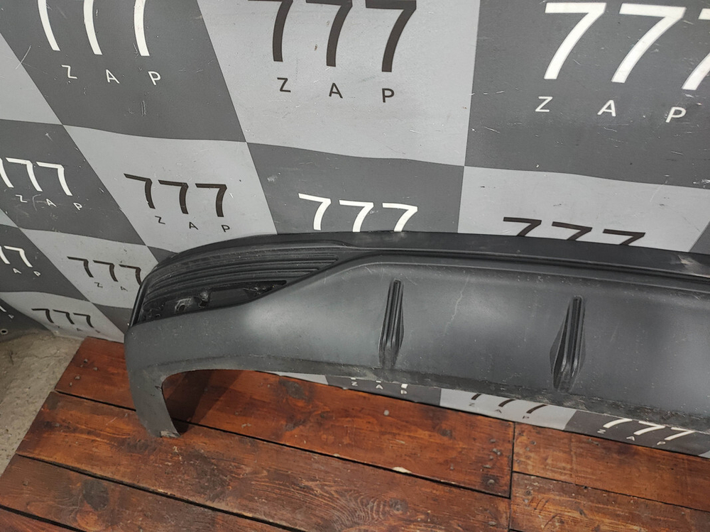 Юбка заднего бампера Hyundai Solaris 2 (HCR) 20-нв Б/У Оригинал 86612H5500